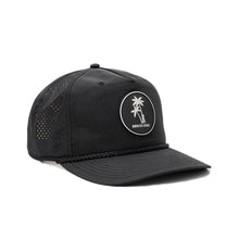 Load image into Gallery viewer, The Palm Performance Snapback // Black
